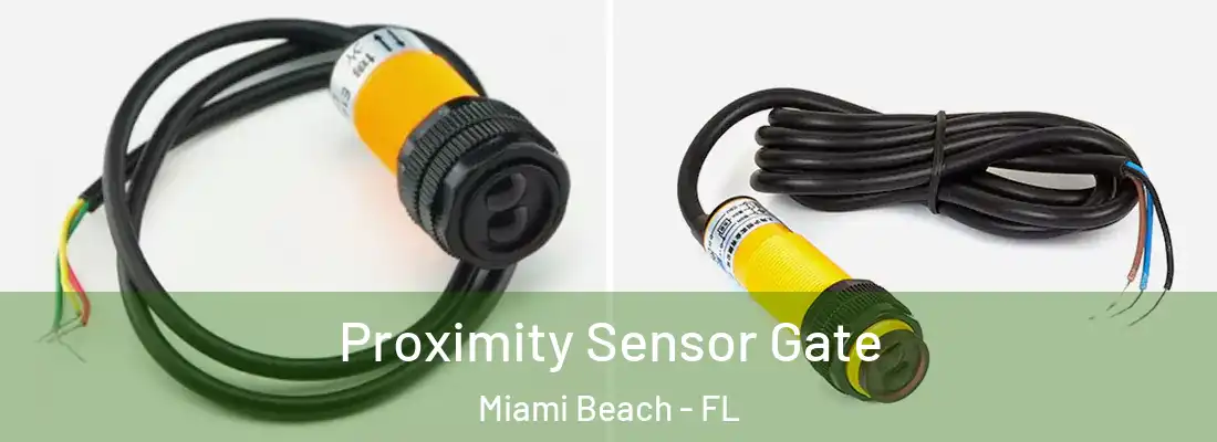  Proximity Sensor Gate Miami Beach - FL